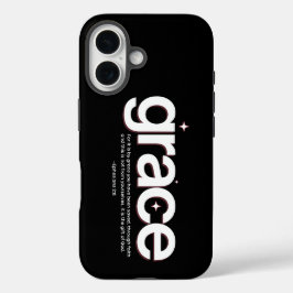 Grace Ephesians 2:8 iPhone 16 Hülle