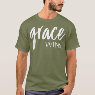 Grace gewinnt Christliches Apparel T-Shirt
