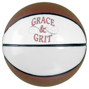 Grace & Grit in Rosa und Grau Basketball