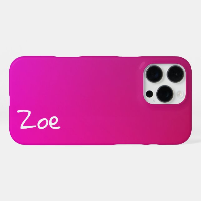 Grace in a Line: Schmetterling-Silhouette iPhone Hülle (Rückseite (Horizontal))