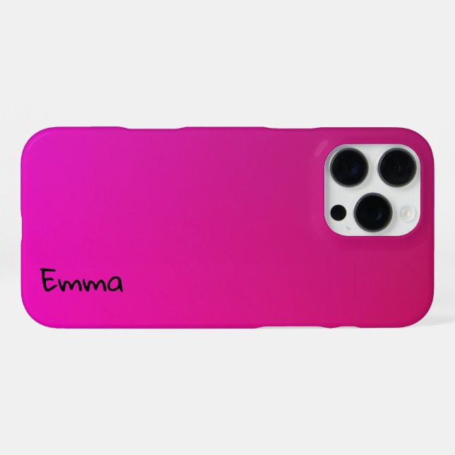 Grace in a Line: Schmetterling-Silhouette iPhone Hülle (Rückseite (Horizontal))