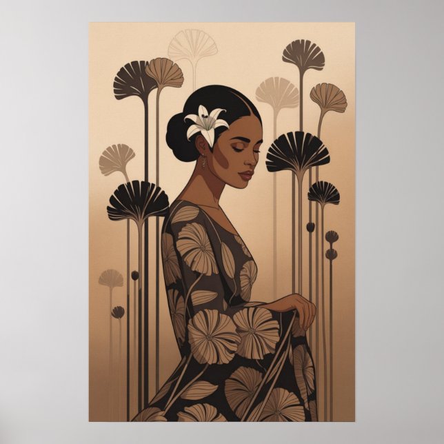 "Grace in Bloom Poster (Vorne)