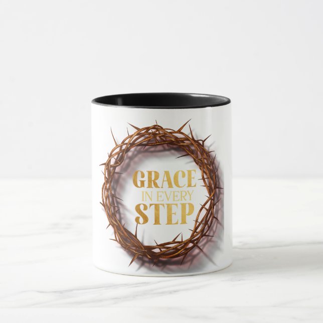 Grace in Every Step Tasse (Zentrum)