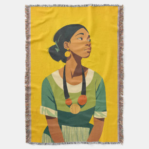 Grace in Green und Gold Decke