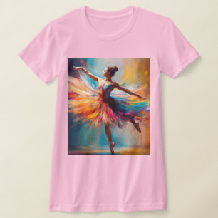 Grace in Motion Ballet Ballerina T - Shirt