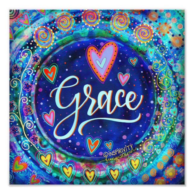 "Grace" Inspirivity Foto Print (Vorne)