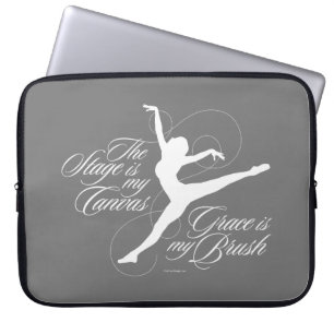 Grace ist mein Brush (Tanz) Laptopschutzhülle