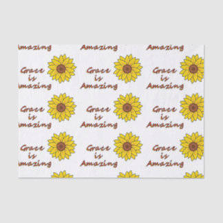Grace ist Phantastisch - Sonnenblume Seidenpapier