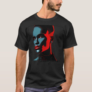 Grace Jones 80er Style Ästhetische Gestaltung T-Shirt
