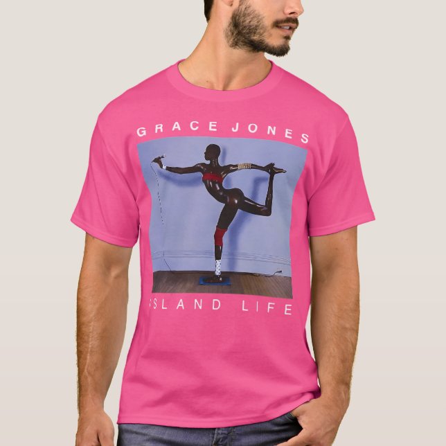 Grace Jones Island Life T-Shirt (Vorderseite)