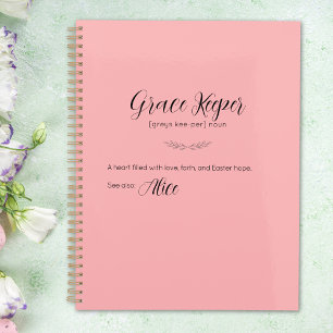 Grace Keeper Personalisierter Osterhase Planer 