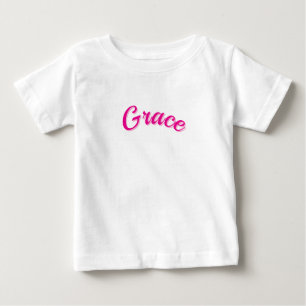 Grace Name In Passion Rosa, Baby T-shirt