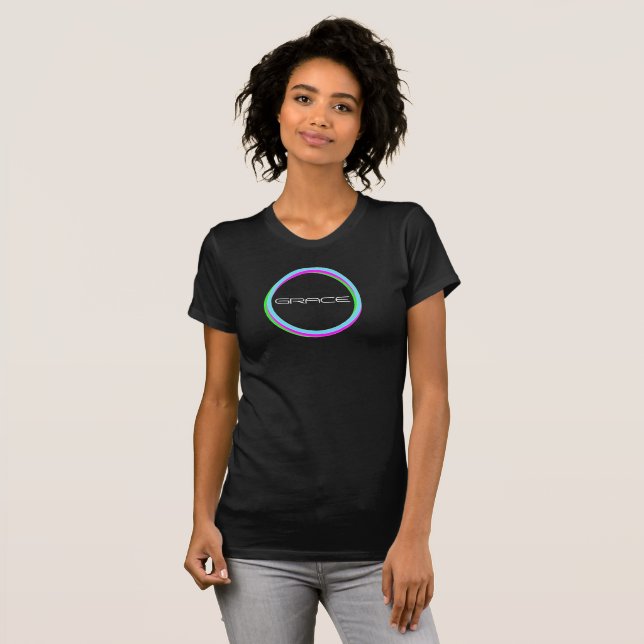 Grace Neon Circle Ring Feith Logo T-Shirt (Vorne ganz)