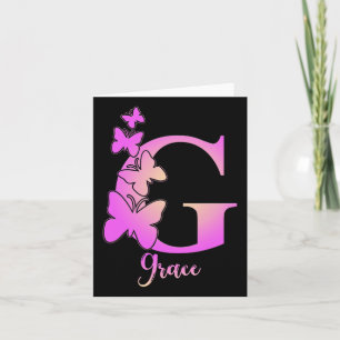 Grace neues Schuljahr Karte