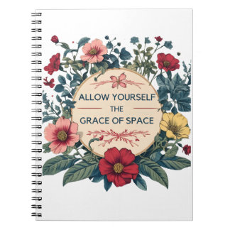Grace of Space Spiral Notebook Notizblock