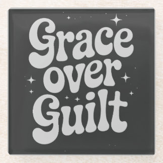 Grace Over Guilt Glasuntersetzer