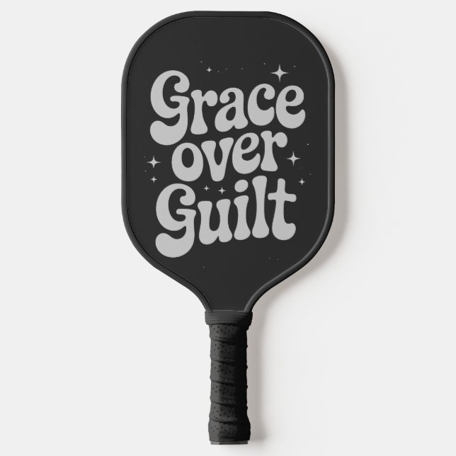 Grace Over Guilt Pickleball Schläger (Vorderseite)