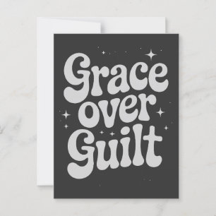 Grace Over Guilt Postkarte