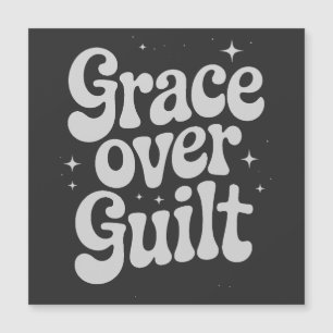 Grace Over GuiltMagnetic Card Magnetkarte