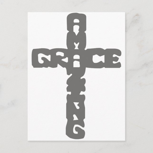 Grace-Phantastische Gris Postkarte (Vorderseite)