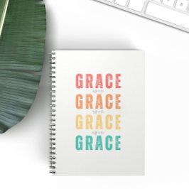 Grace Prayer Journal, Christliches Notebook Notizblock