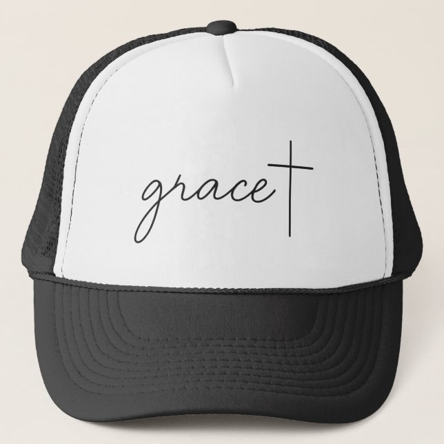 Grace + truckerkappe (Vorderseite)