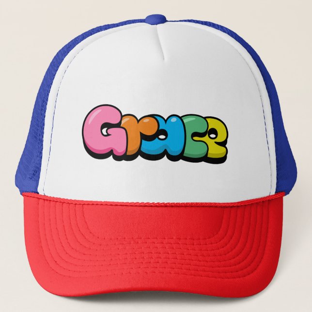 Grace Truckerkappe (Vorderseite)