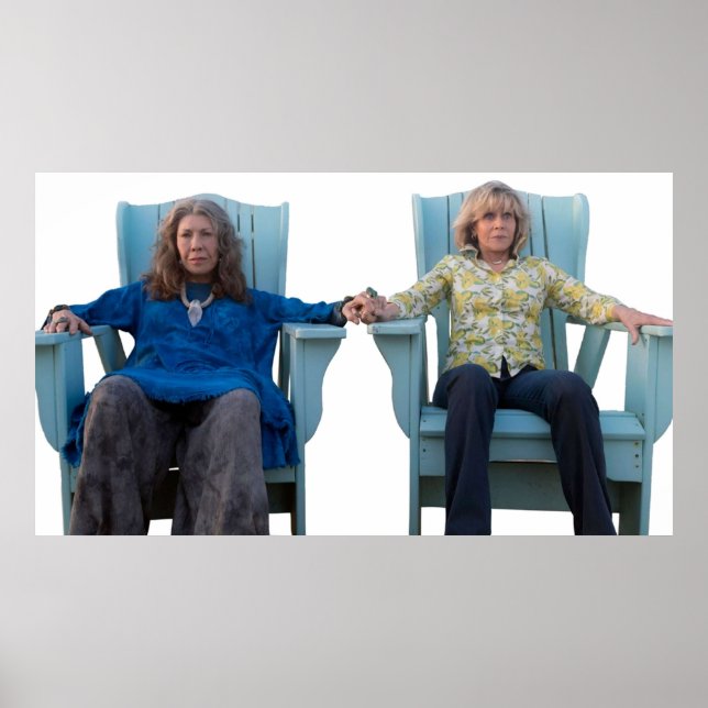 Grace und Frankie Sitting Poster (Vorne)