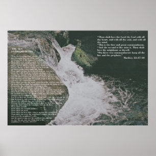 Grace und Wahrheitsschrift Poster