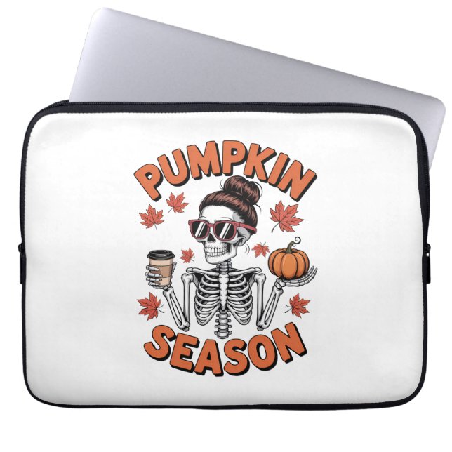 Grace Upon Grace Fall Pumpkin Laptopschutzhülle (Vorderseite)
