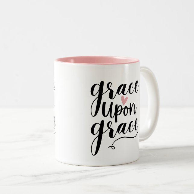 Grace Upon Grace Tasse (VorderseiteRechts)