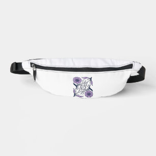 Grace Wins Florale christliche Vintage-Prägung Tee Bauchtasche