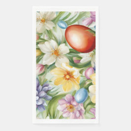Graceful Apple Blossom, Tulips und Ostereier Serviette