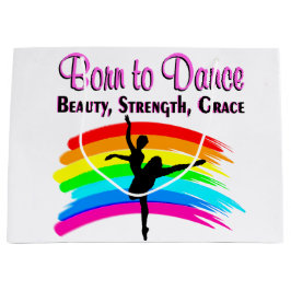 GRACEFUL BALLERINA DESIGN GROßE GESCHENKTÜTE