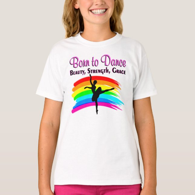 GRACEFUL BALLERINA DESIGN T-Shirt (Vorderseite)