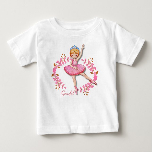 Graceful Ballerina Golden Blonde T - Shirt (Vorderseite)