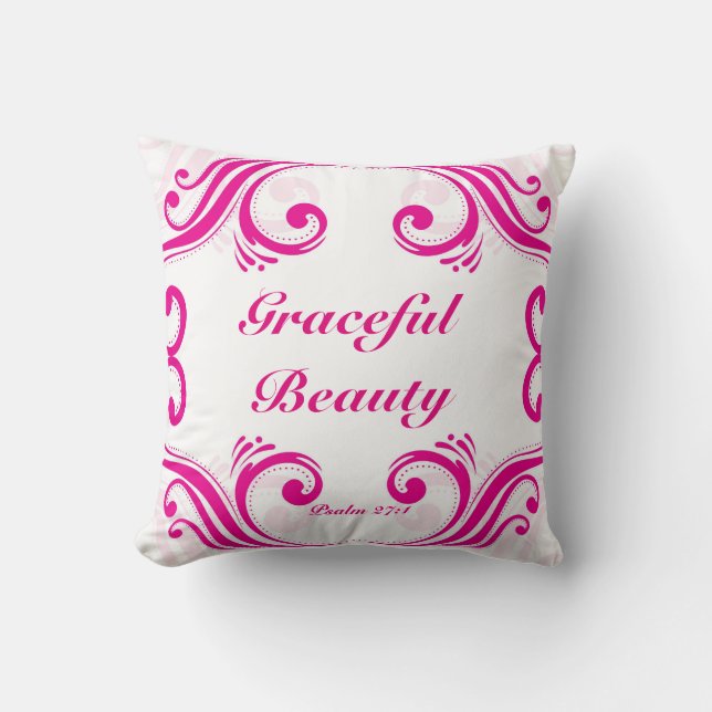 Graceful Beauty Decorative Kissen (Vorderseite)