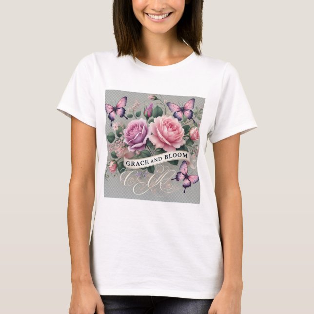 Graceful Bloom T - Shirt (Vorderseite)
