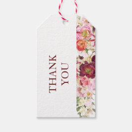 GRACEFUL Blooms Hochzeit Geschenkanhänger