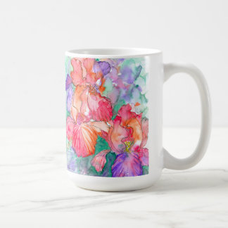 Graceful Blooms - Iris Blume Muttertag Kaffeetasse