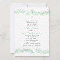 Graceful Branches Religiöse Einladung