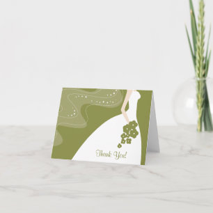 Graceful Bridge Vielen Dank Note Card Dankeskarte