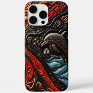 Graceful Dolphin in Motion iPhone 16 Pro Max Hülle