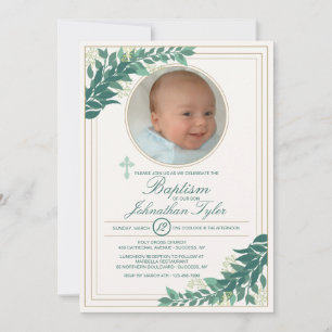 Graceful Foto Religious Einladung