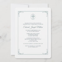 Graceful Frame Religiöse Einladung