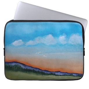 Graceful Glows Sunset Hills Laptopschutzhülle
