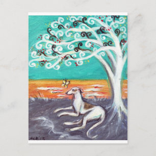 Graceful Greyhound Postkarte