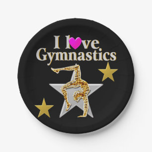 GRACEFUL GYMNAST GIRL PAPPTELLER