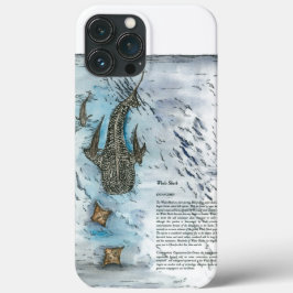 Graceful Hand Painted Whale Shark Case-Mate iPhone Hülle