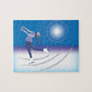 Graceful Ice Skater Puzzle
